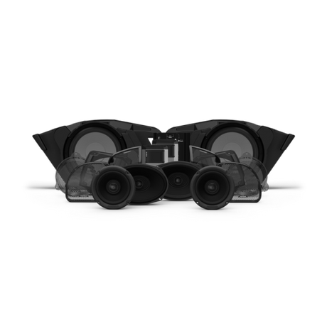 Rockford Fosgate HD14-STG5 Stage 5 Audio Kit for Harley-Davidson Road Glide and Street Glide 2014+