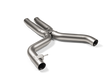 Akrapovic Evolution Short Link Pipe for BMW G87 M2, G80 M3 & G82 M4 without Resonator - Titanium (Part E-BM/T/14)