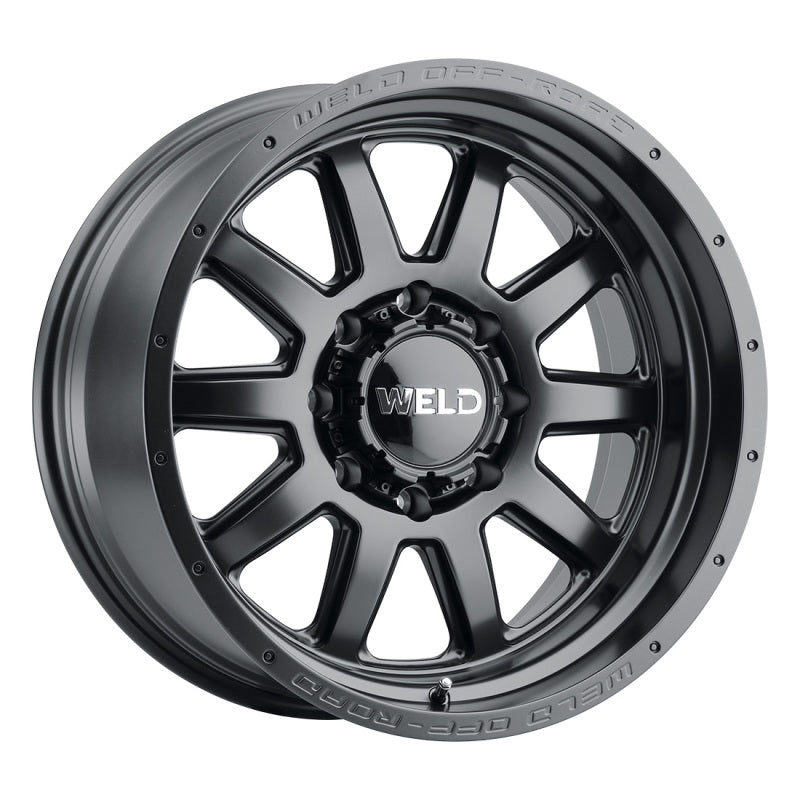 Weld Off-Road W101 20x9 Satin Black Stealth Off-Road Wheel with 6x135 & 6x139.7 Bolt Pattern