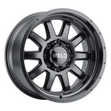 Weld Off-Road W101 20x9 Satin Black Stealth Off-Road Wheel with 6x135 & 6x139.7 Bolt Pattern