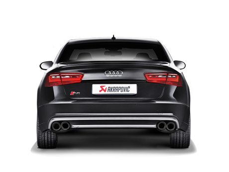 Akrapovic Evolution Line Cat Back Exhaust System for 2013-2017 Audi S6 Avant & Limousine with Titanium & Carbon Tips - Part S-AU/TI/6H