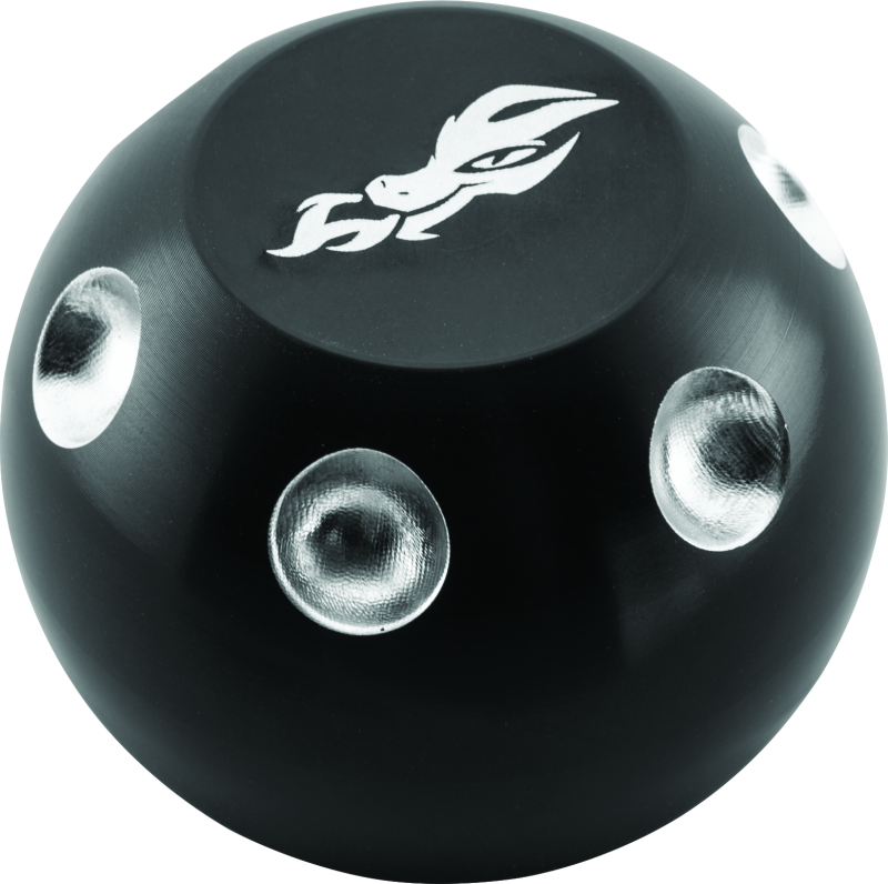 DragonFire Racing Contrast Shifter Knob 2 inches – CNC Billet Aluminum with Black Anodized Finish for Can-Am Models