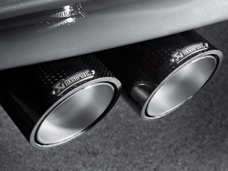 Akrapovic Slip-On Line Exhaust for 2011-2012 BMW 1 Series M Coupe (E82) Titanium with Tips