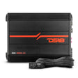 DS18 SXE-2500.1D/BK 1-Channel Class D Amplifier – 800W RMS at 1 Ohm, 600W at 2 Ohms, 300W at 4 Ohms for Car Audio System