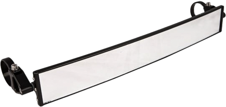 AXIA 17" Wide Panoramic Rearview Mirror with 0.5" Arms - Black for Trucks and SUVs