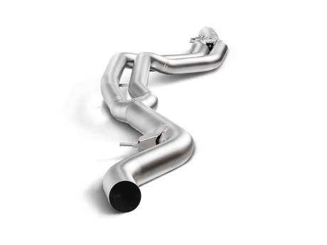 Akrapovic Evolution Link Pipe Set for 2016-2017 BMW M140i (F F21) Stainless Steel