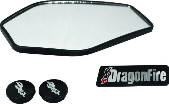 DragonFire Racing Slayer UTV Mirror Replacement Kit with CNC-Billet Aluminum Construction