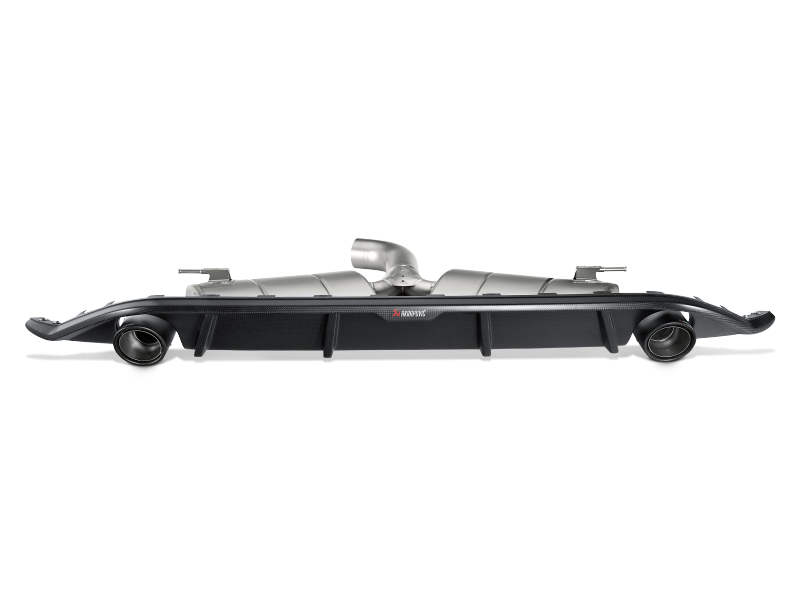 Akrapovic Rear Carbon Fiber Diffuser for Volkswagen Golf GTI (2013-2016) - Matte Finish