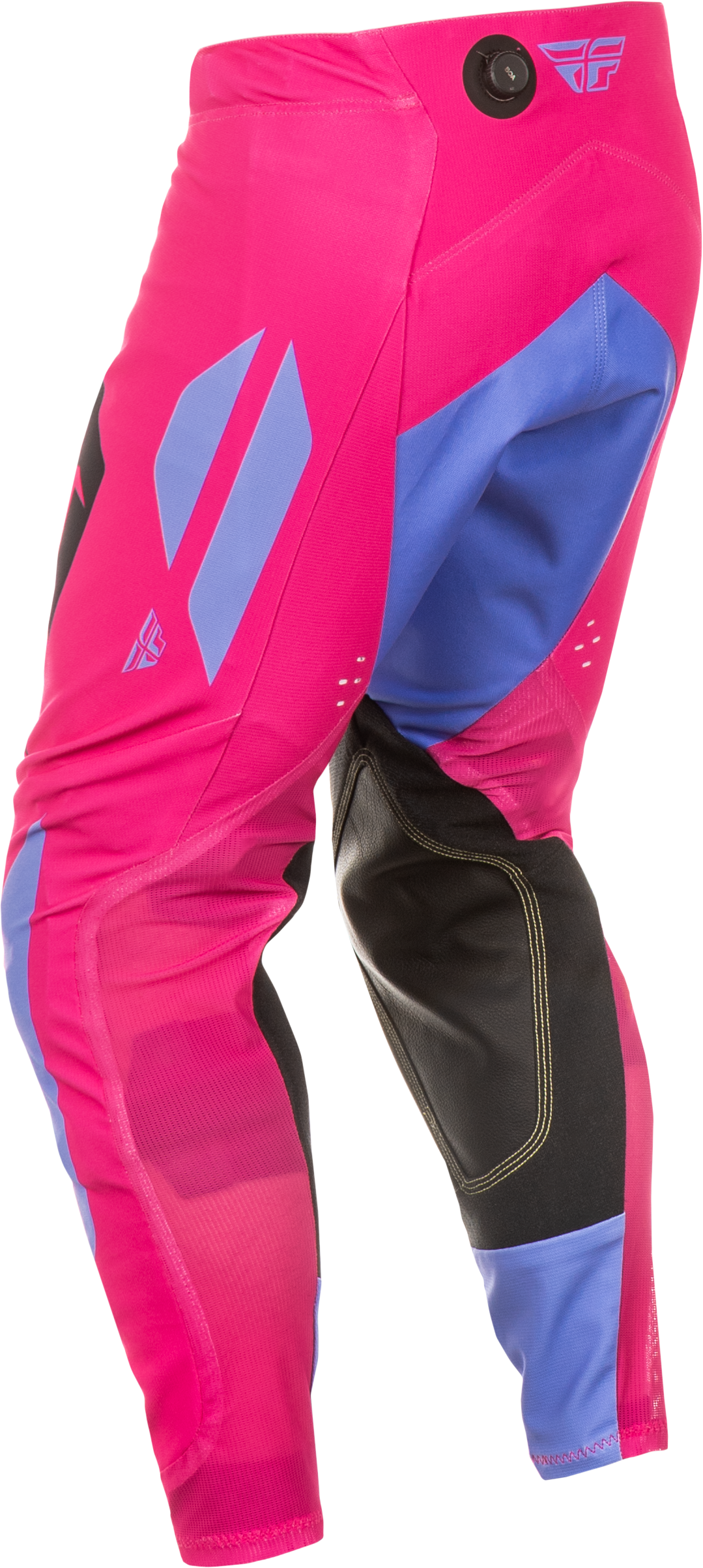 Fly Racing Evolution DST Pants Pink/Lavender/Black Size 28 with BOA Fit System for Motocross and Off-Road Vehicles