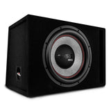 DS18 GEN-X112LD 12-Inch Loaded Subwoofer with Ported Enclosure — 450 Watts RMS for Car Audio Systems, Fits Most Vehicles