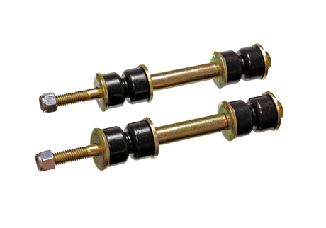 Energy Suspension Part 9.8117G Black Front End Link Set for Pontiac Firebird (1977-1981)