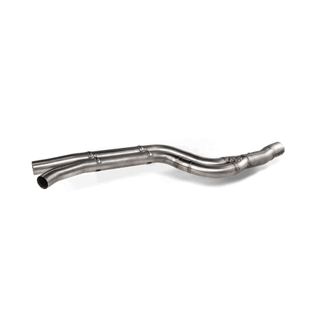 Akrapovic Evolution Link Pipe Set for 2019 Toyota Supra A90 – Stainless Steel, No Hardware Included
