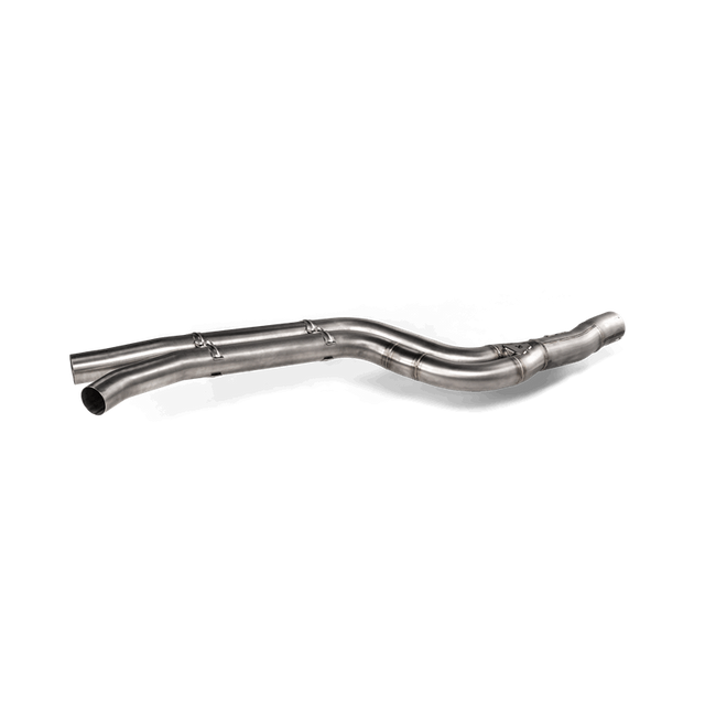 Akrapovic Evolution Link Pipe Set for 2019 Toyota Supra A90 – Stainless Steel, No Hardware Included