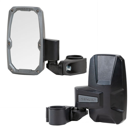 Seizmik 04+ Can /Hon/ Kaw/ Kub/ Pol/ Yam Embark Sideview Mirror - 2 in. Clamp Pair