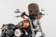Slipstreamer HD-3 Tombstone Windshield with Dark Smoke Shield for Harley-Davidson 1 1/4" Rigid Forks