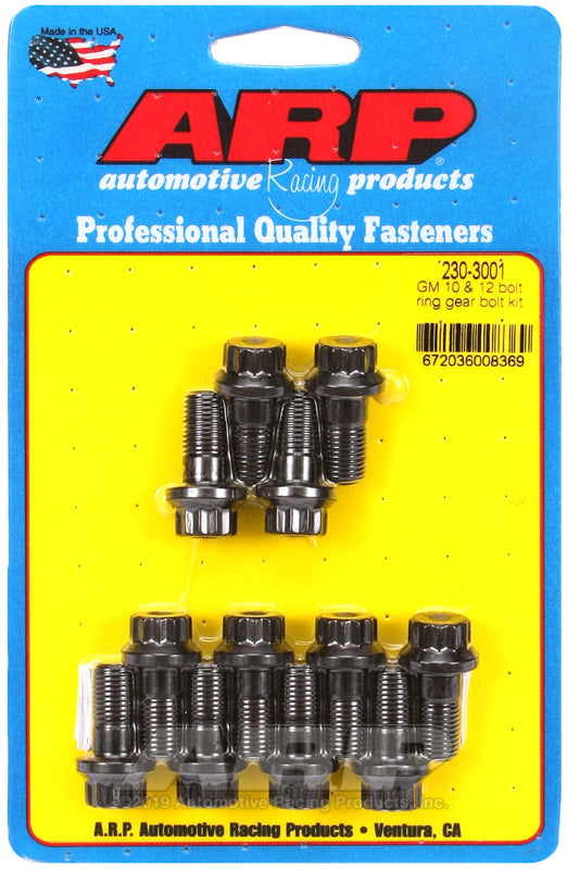 ARP GM 10 and 12 Bolt Ring Gear Bolt Kit for Chevrolet Vehicles