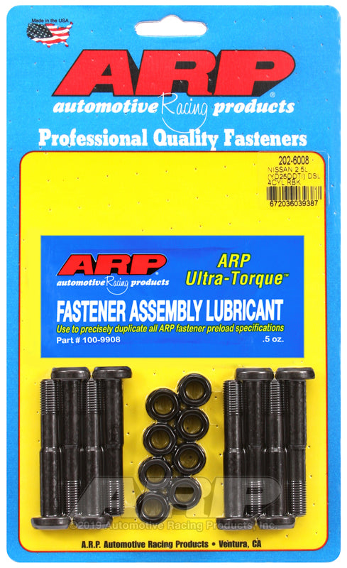 ARP Nissan 2.5L Diesel (YD25DDTI) 4-Cylinder Rod Bolt Kit - Part 202-6008