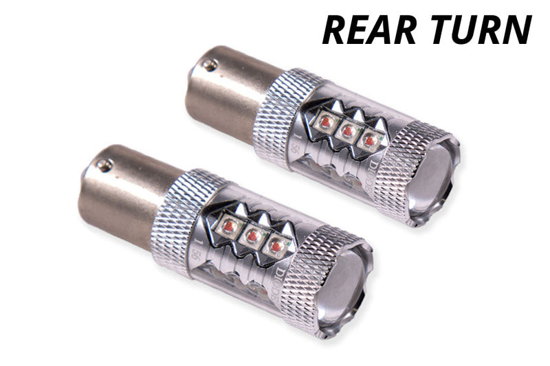 Diode Dynamics 1156 LED Bulb HP11 LED - Red (Pair)