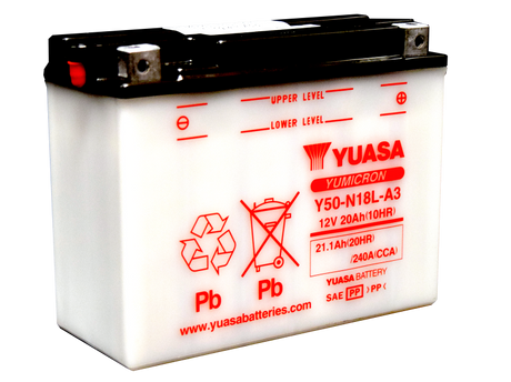 Yuasa Y50-N18L-A3 Yumicron 12-Volt Battery