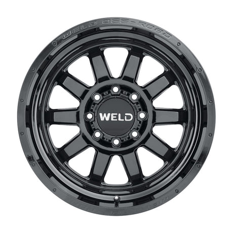 Weld Off-Road W168 20x9 Stealth Gloss Black Wheel with 6x135 and 6x139.7 Bolt Pattern