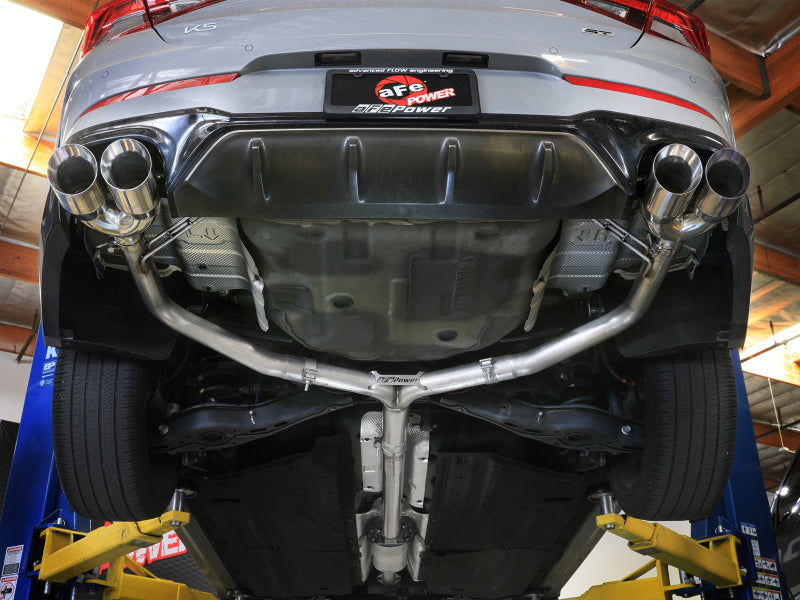 aFe Takeda 21-24 Kia K5 GT L4-2.5L Axle-Back Exhaust System with Polished Tips