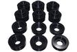 Energy Suspension Hyper-Flex Polyurethane Body Mount Set for 2010-2013 Ford F-350 Super Duty, Black