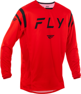 Fly Racing Kinetic Center Jersey Red/Black SM for Off-Road & ATV Vehicles