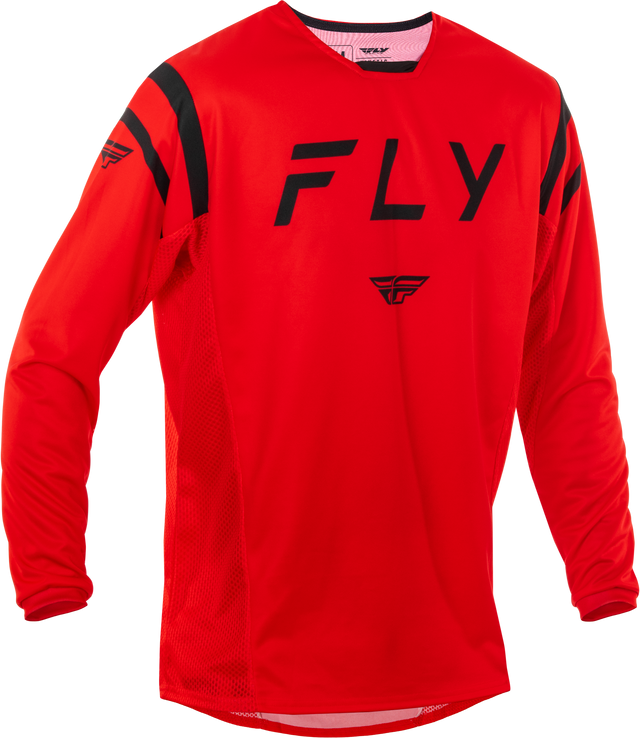 Fly Racing Kinetic Center Jersey Red/Black SM for Off-Road & ATV Vehicles