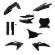 Acerbis 23-24 KTM 125-450 SX/SX-F/XC/XC-F Plastic Kit - Black | Powersports Bodywork for KTM Off-Road Motorcycles