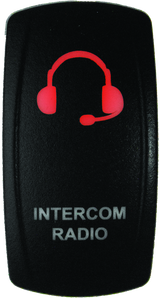 DragonFire Racing Lighted Switch with Red LED - Part 522627