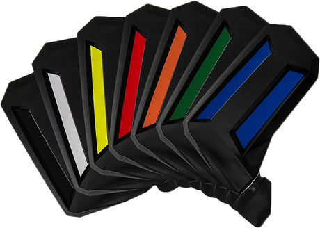 SPIKE Side Mirrors 1.825 - 2.0 Inch Fitment with Adjustable Folding and Wide Viewing Surface