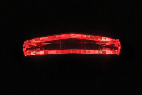 KOSO HB031000 LED Tail/Brake Light with Red Lens for Honda Civic, Toyota Corolla, Ford F-150, and More