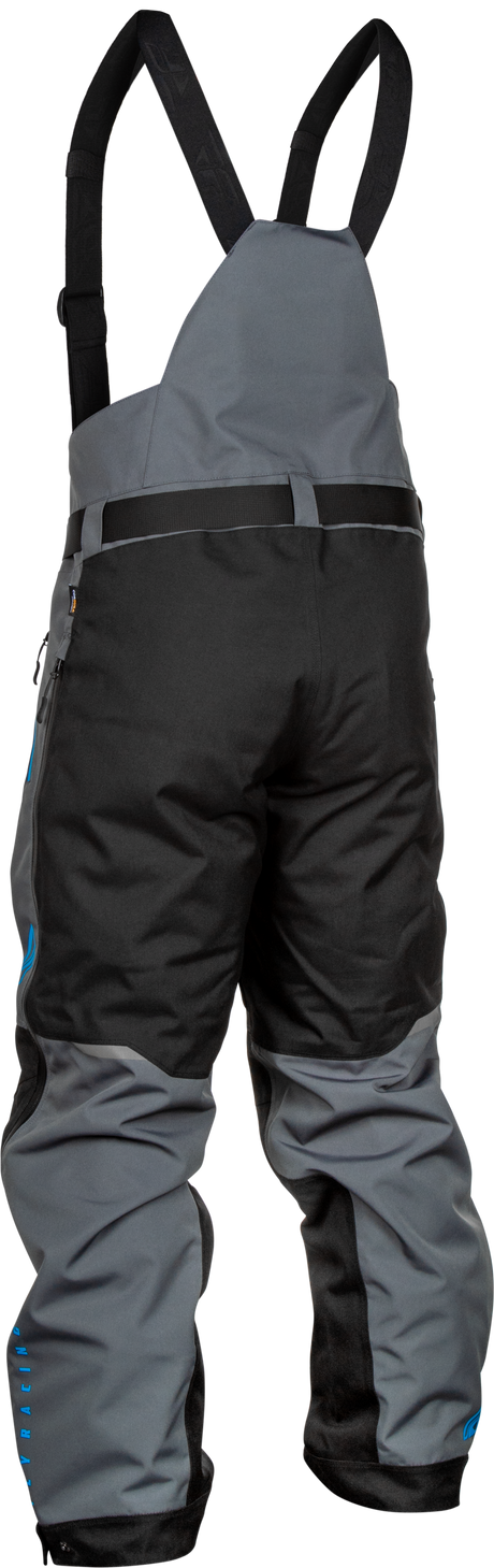 Fly Racing Carbon Bib Grey/Blue XL - Durable Motorcycle Riding Gear for Off-Road & Sport Vehicles