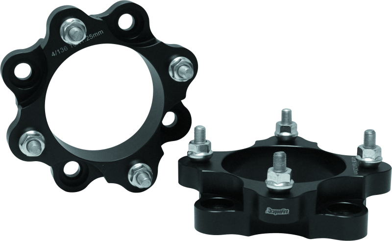 DragonFire Racing 1.5-Inch Wheel Spacers for Powersports Vehicles - Part No. 521426