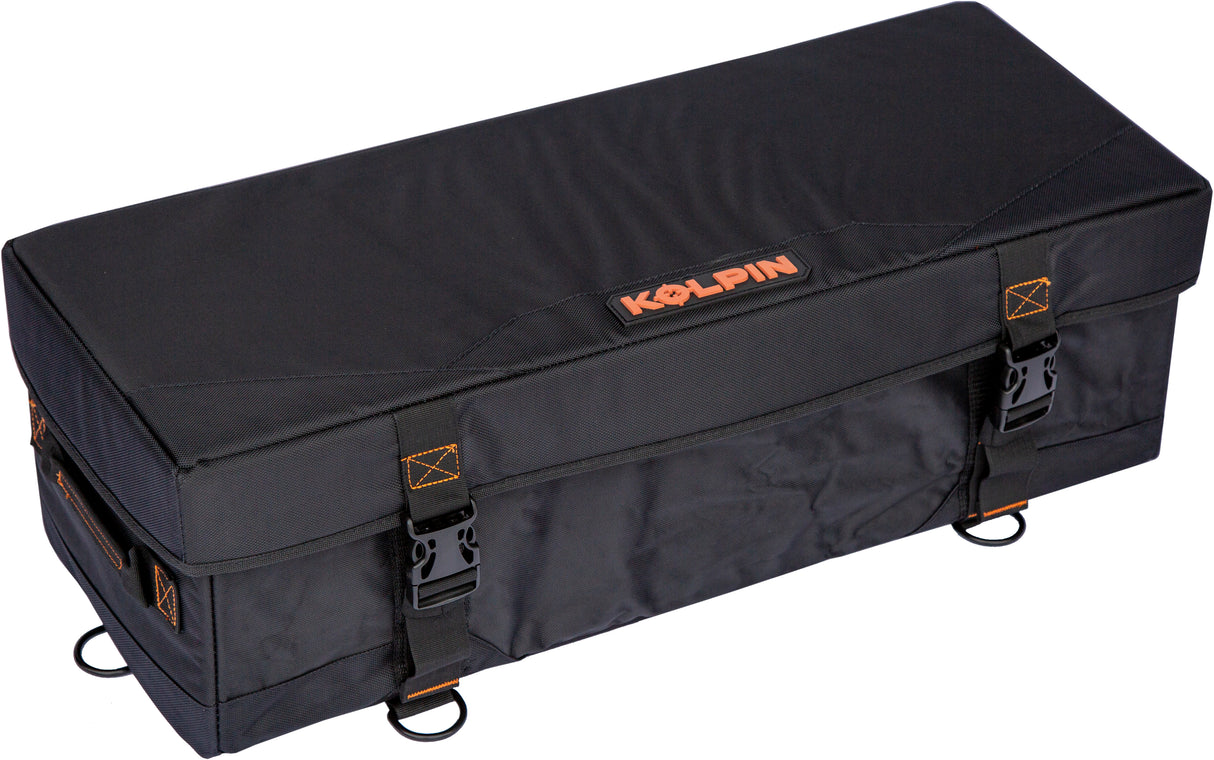 KOLPIN Semi Rigid Front L Storage Bag for ATV and UTV - Black, Part 91163