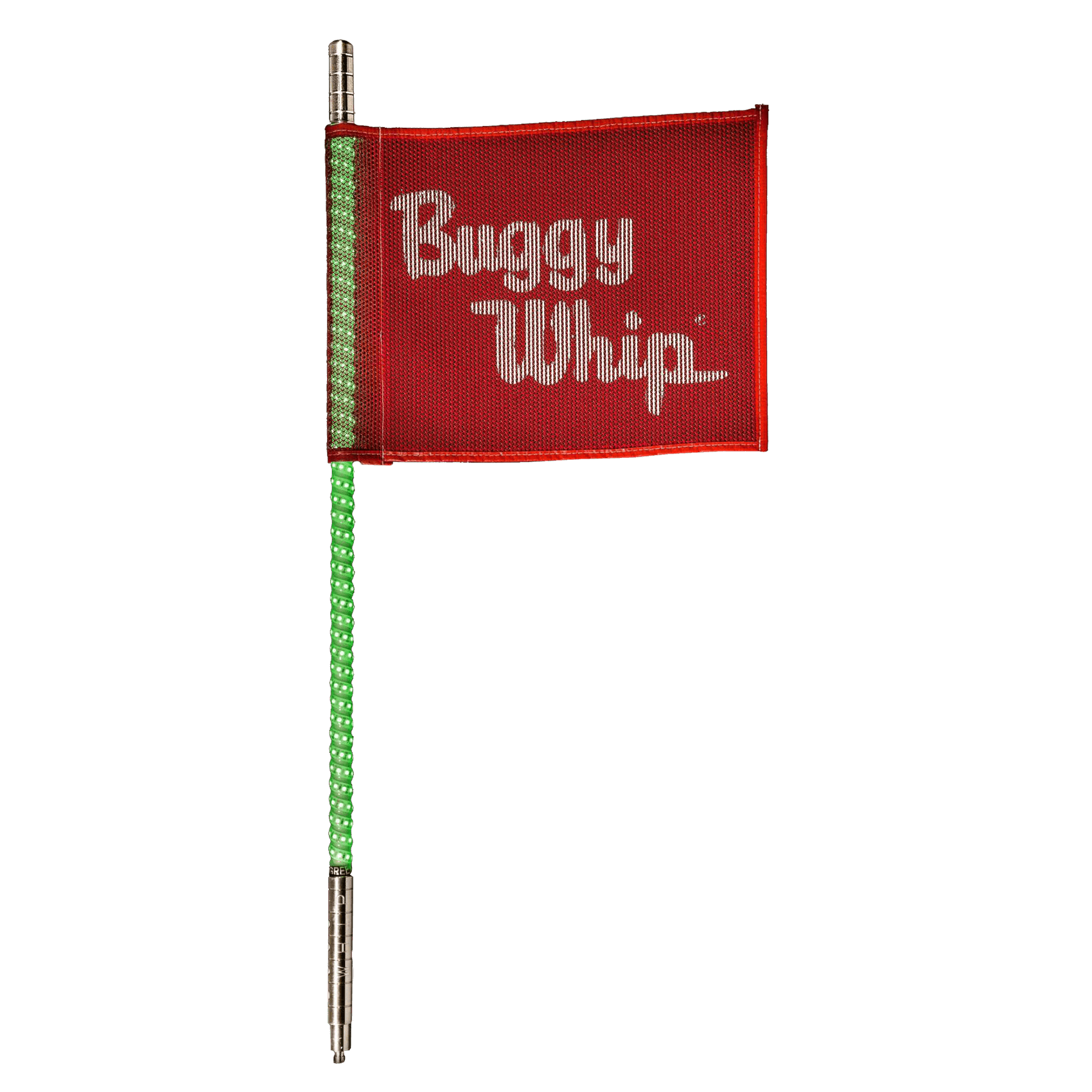 6' LED Whip with Flag | Buggy Whip