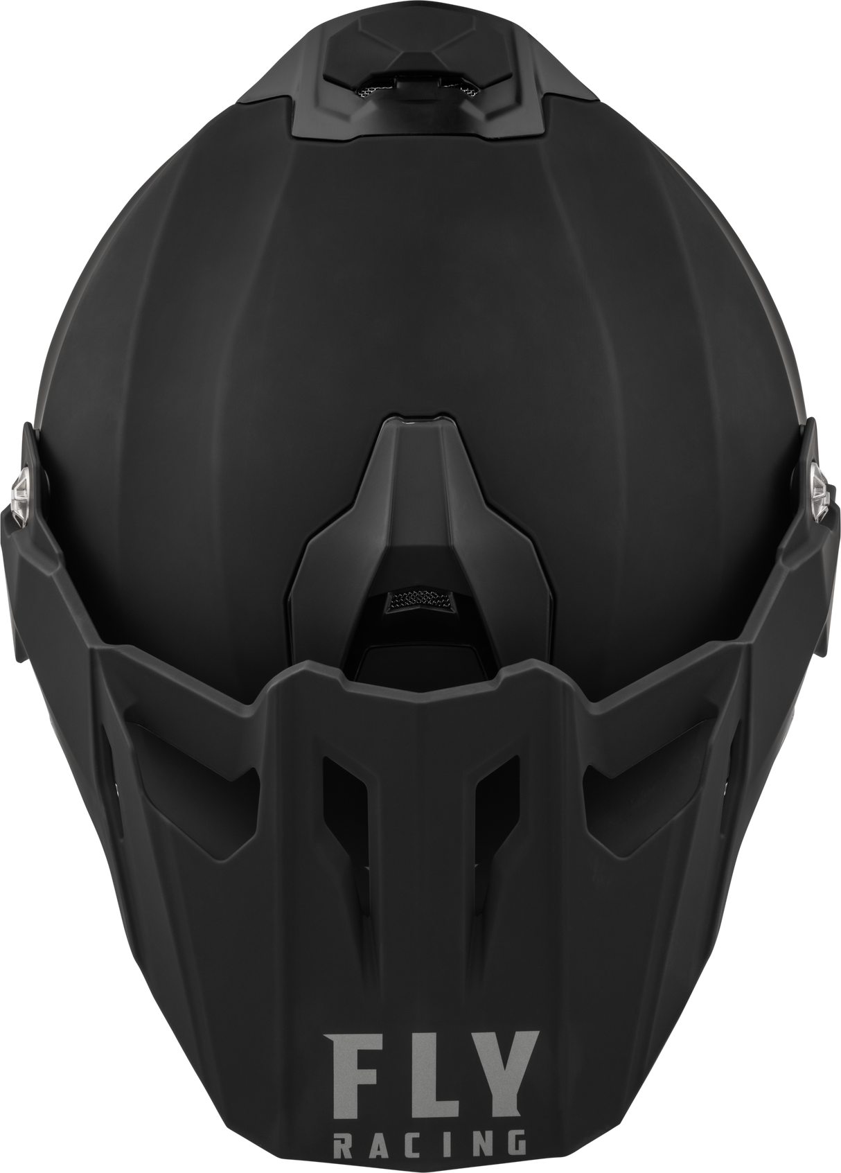 Fly Racing Trekker CW Solid Helmet with Electric Shield in Matte Black – Fits Off-Road Motorcycles and ATV Vehicles