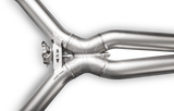 Akrapovic Evolution Line Cat-Back Exhaust System for 2016-2017 Mercedes-Benz C63 AMG Coupe with Titanium and Carbon Tips