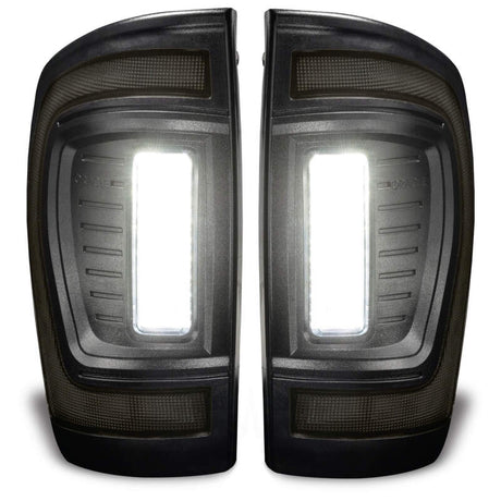 Oracle Lighting 16-23 Gen 3 Toyota Tacoma Black Series Flush Style LED Tail Lights