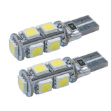 Oracle T10 5 LED 3 Chip SMD Bulbs (Pair) - Cool White