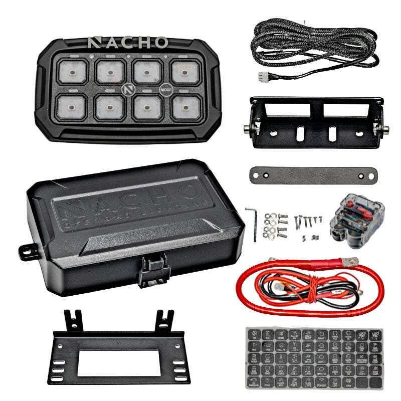 Nacho Offroad Technology NAC11SW 8-Switch Auxiliary Accessory Control System