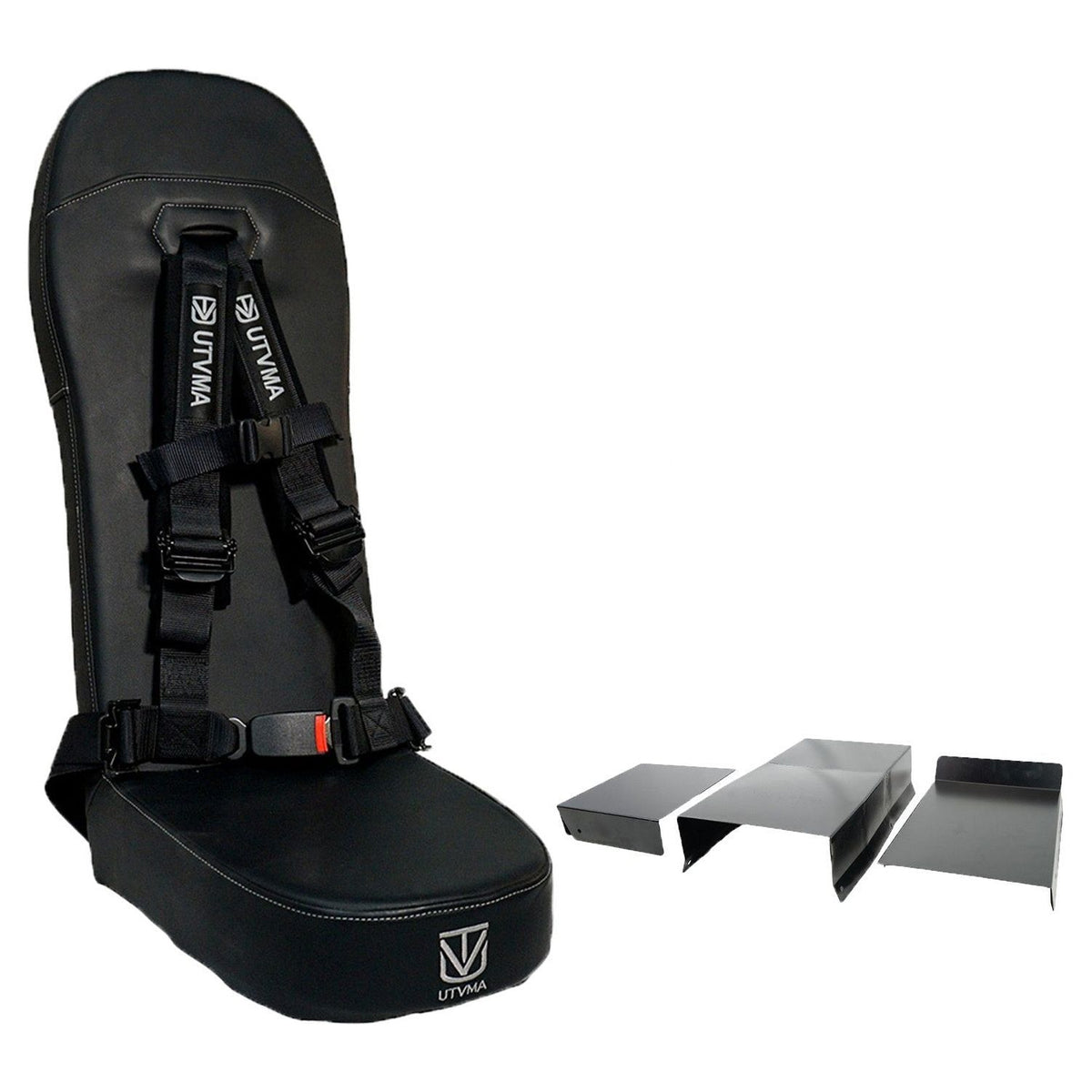 Polaris General 4 Rear Bump Seat with Console Delete Kit | UTVMA