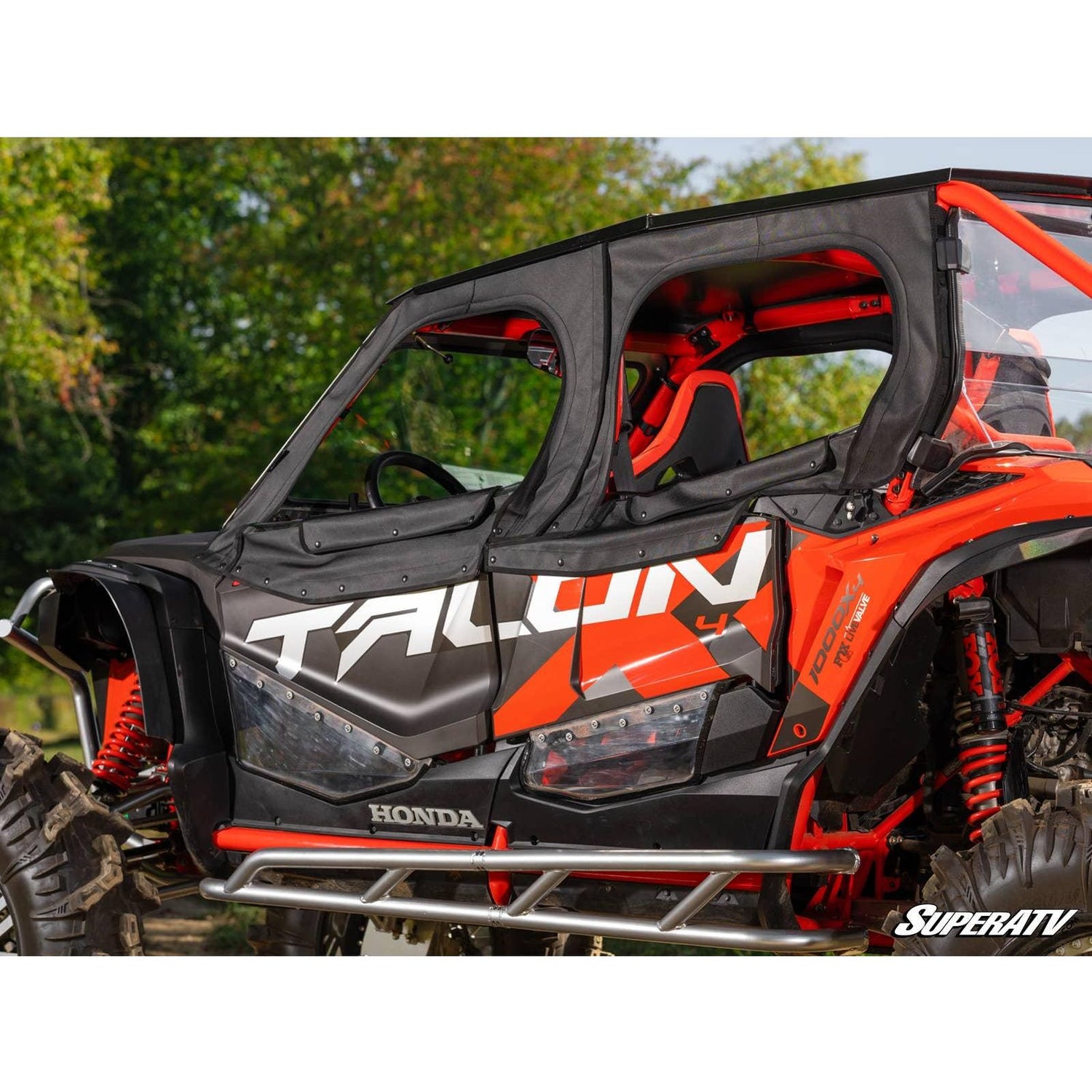 Honda Talon 1000X-4 Primal Soft Cab Enclosure Upper Doors | SuperATV