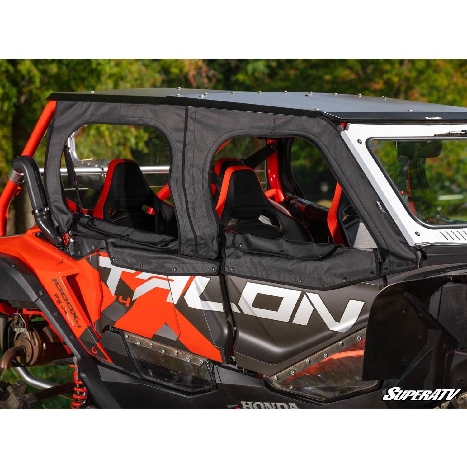 Honda Talon 1000X-4 Primal Soft Cab Enclosure Upper Doors | SuperATV
