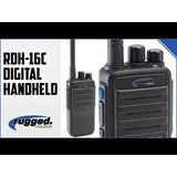 Single Seat OFFROAD Kit with RDH Digital Handheld Radio | Rugged Radios