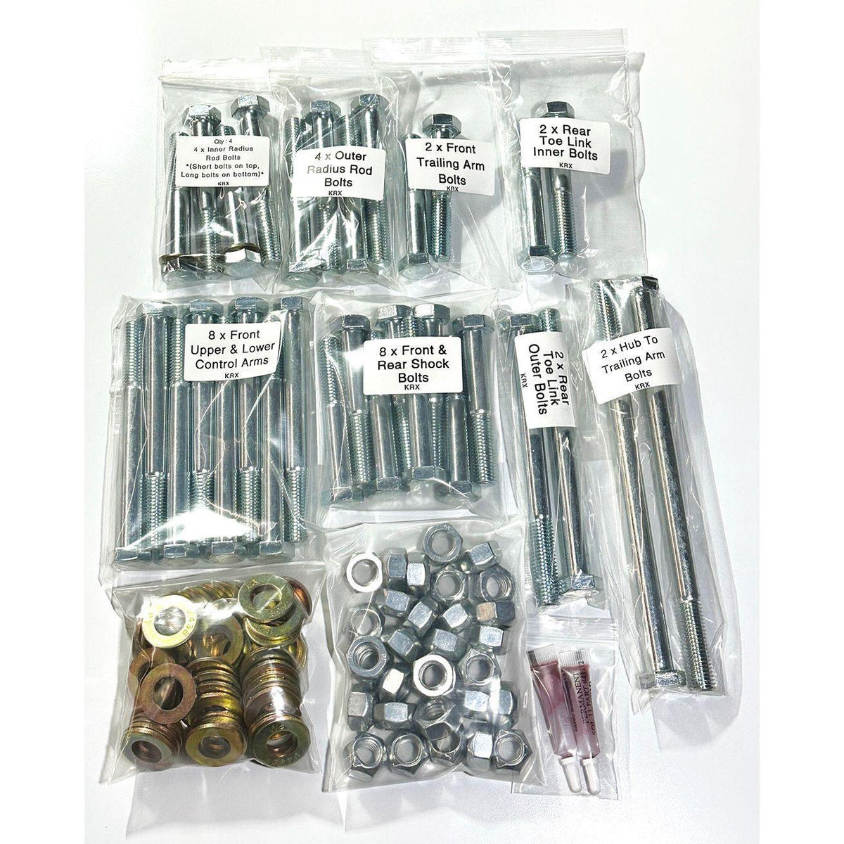 Kawasaki KRX Suspension Bolt Upgrade Kit | Misfit Garage