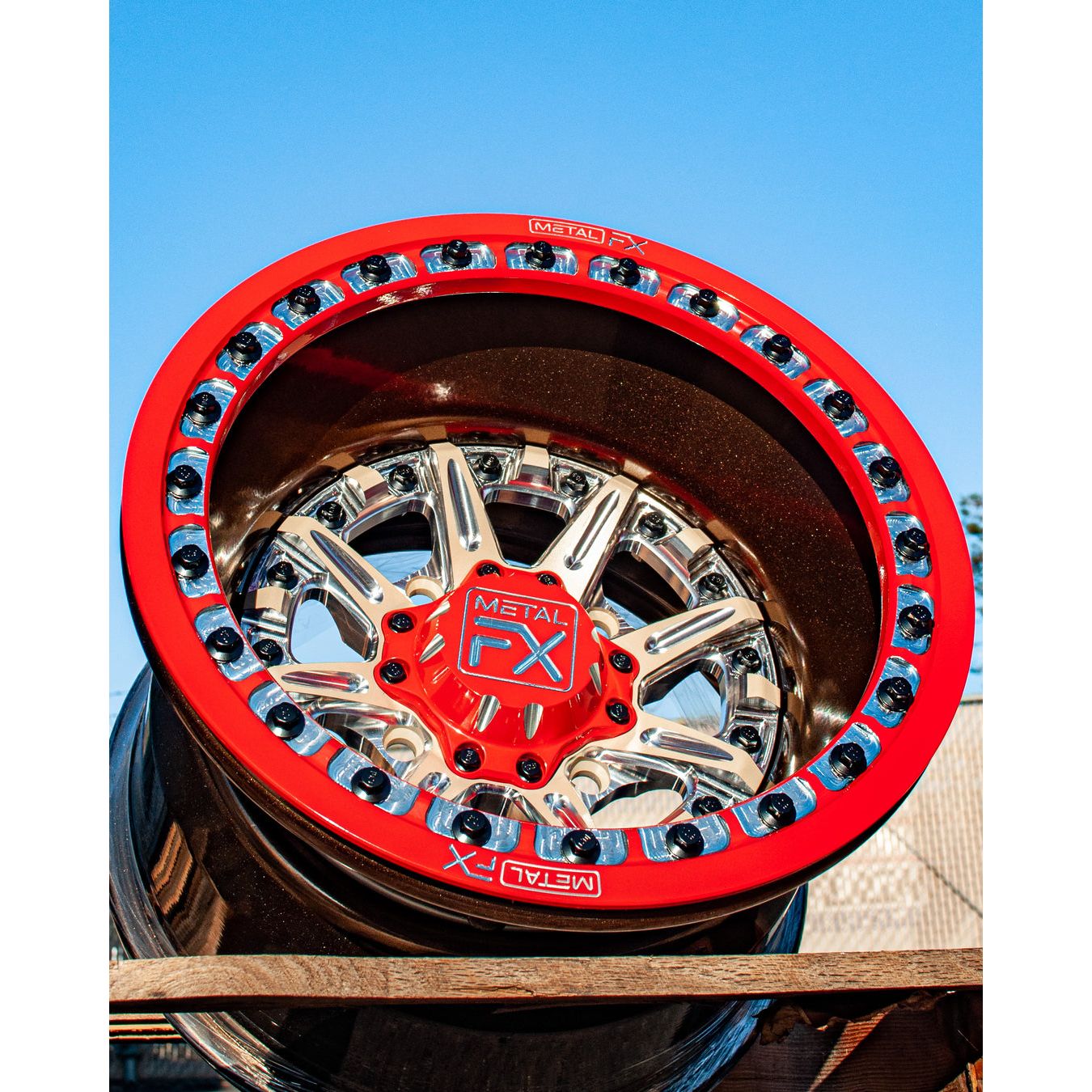 Ballistic Forged Beadlock Wheel (3-Piece) | Metal FX Offroad