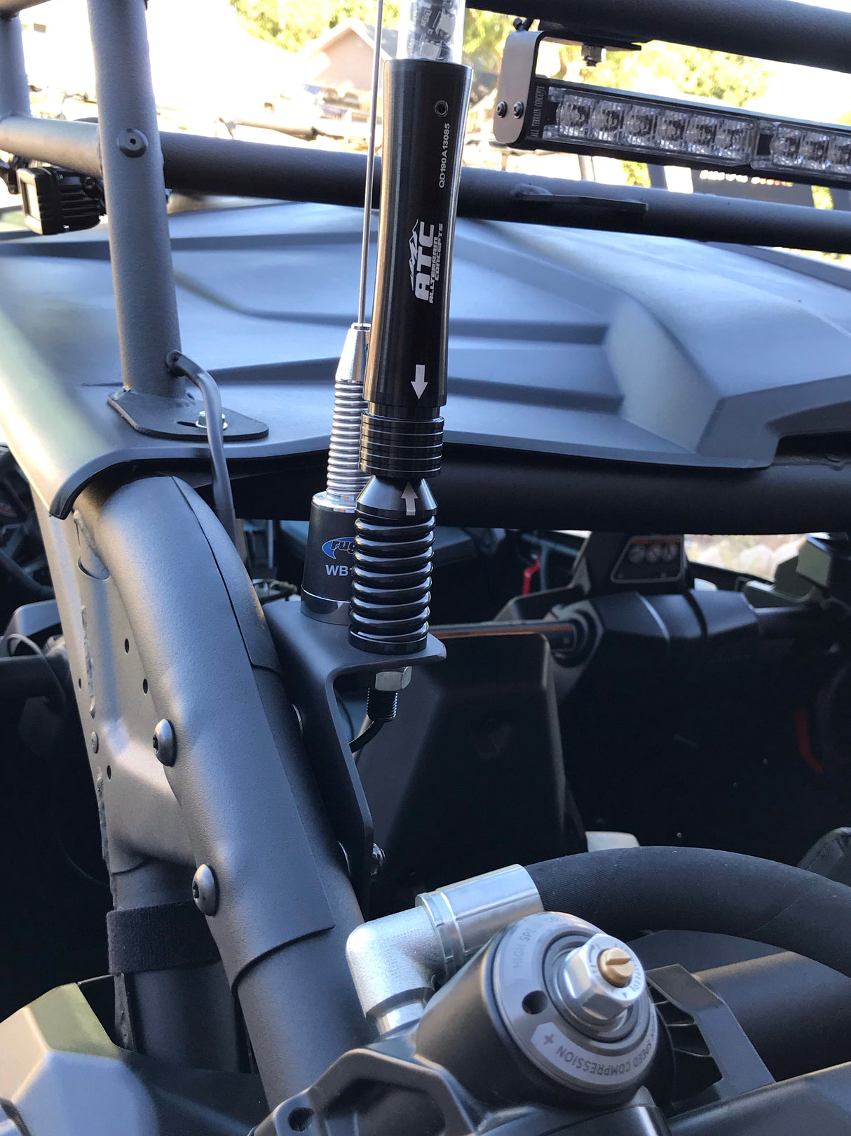 Can-Am Whip Mount & Antenna Mount