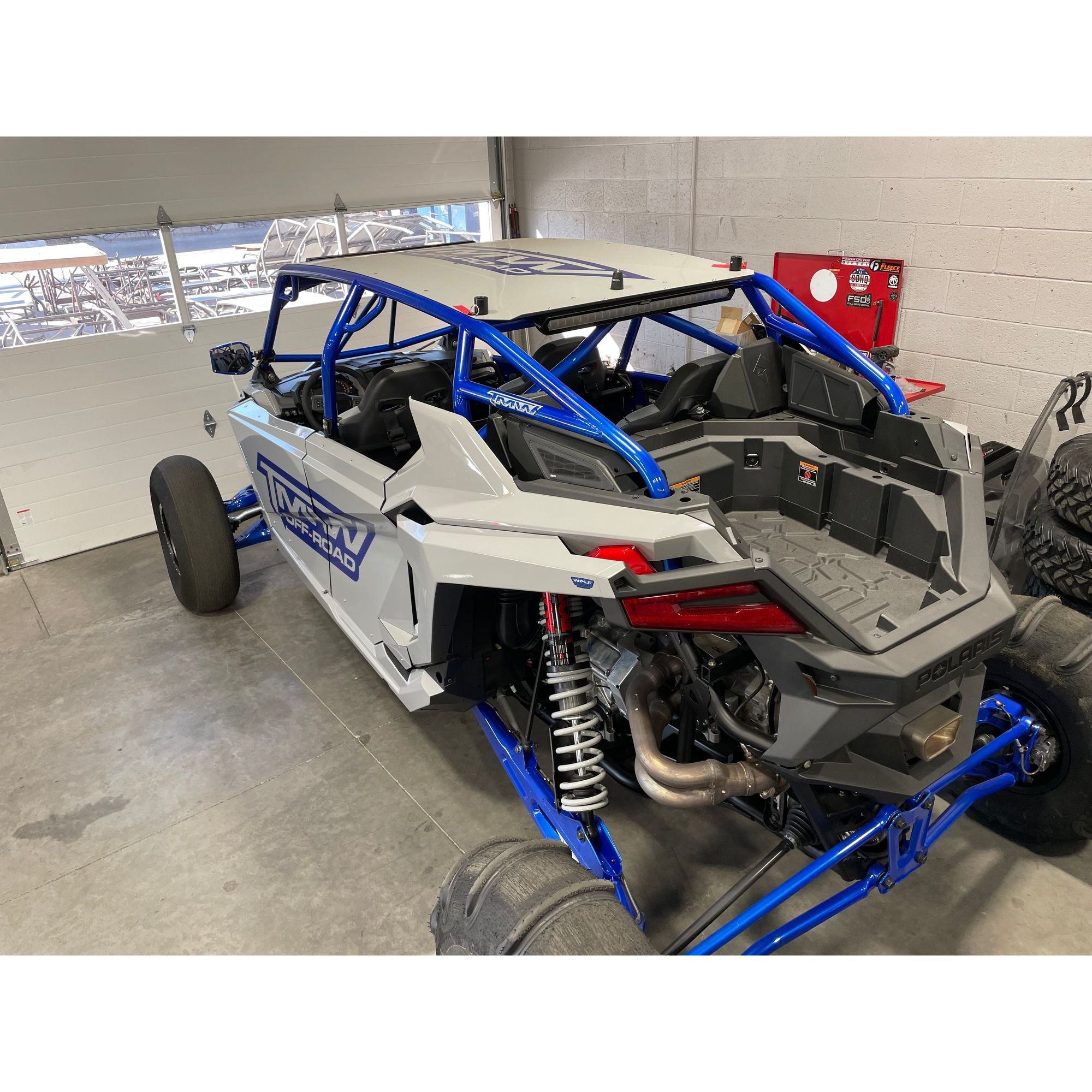 Polaris RZR Pro R 4 Raw Dominator Roll Cage with Roof | TMW Off-Road