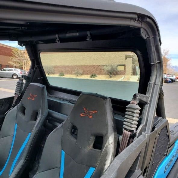 Can Am Maverick Sport / Trail Rear Windshield | Dirt Warrior Accessories